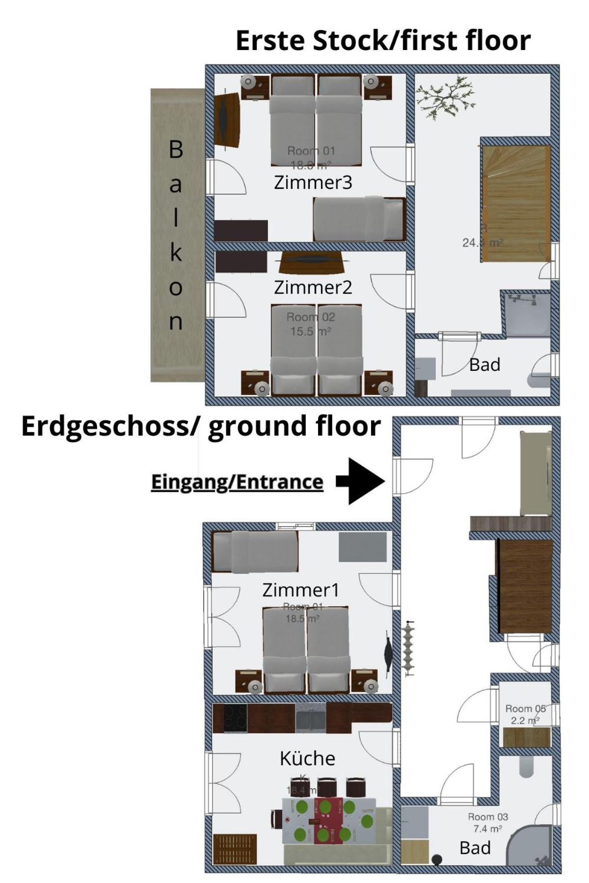 Haus Alpenblick Moelltal Hotell Flattach Eksteriør bilde