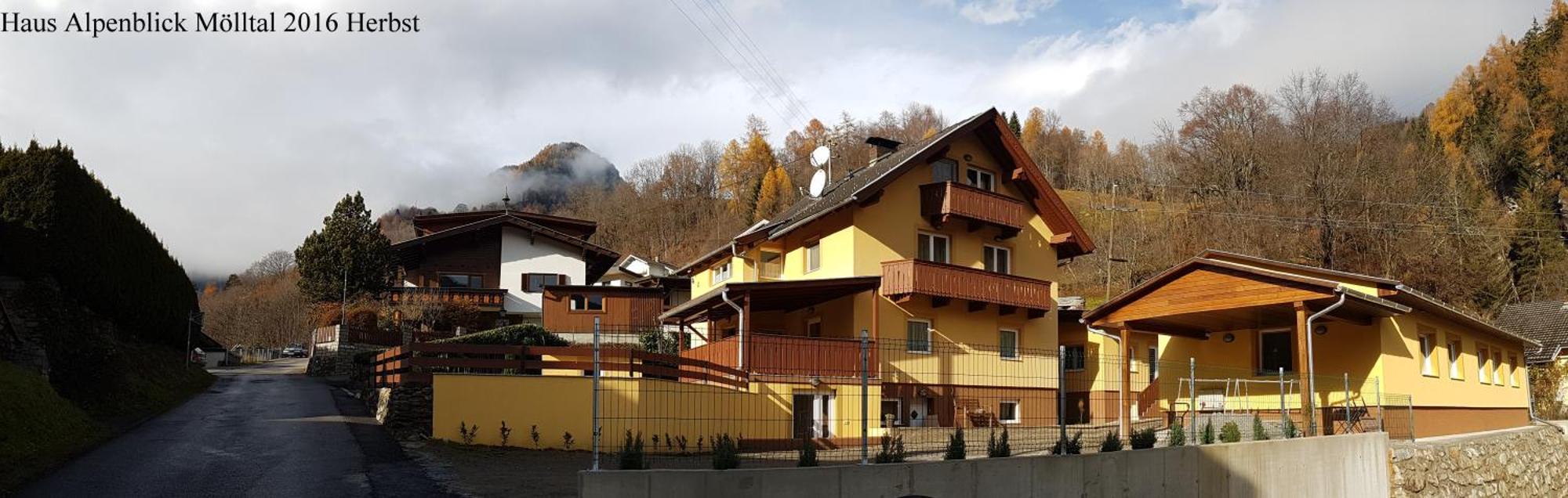 Haus Alpenblick Moelltal Hotell Flattach Eksteriør bilde