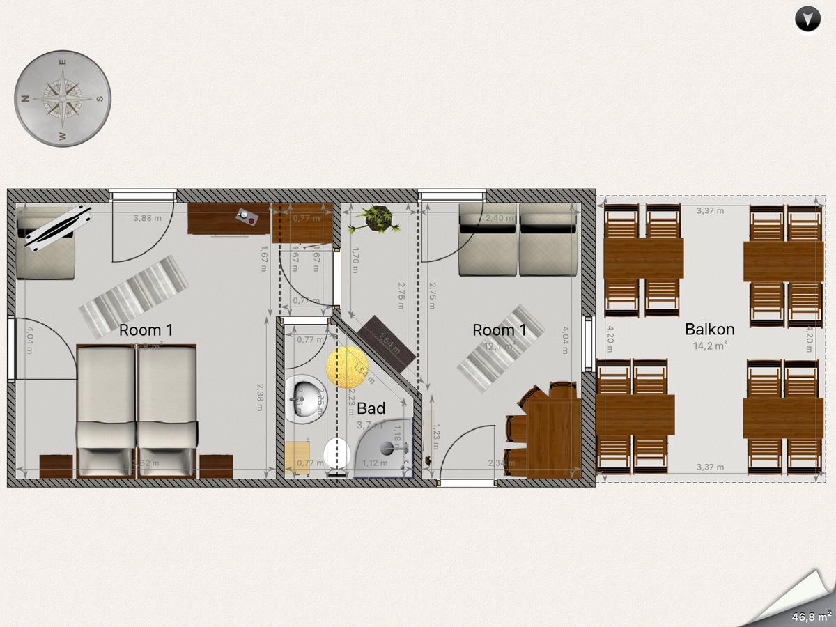 Haus Alpenblick Moelltal Hotell Flattach Eksteriør bilde